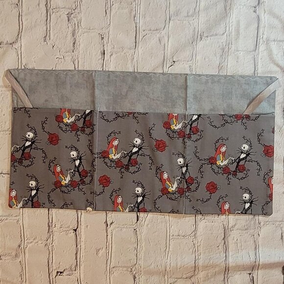 Other Other - Nightmare Before Christmas 3 Pouch Waitress Apron with tie straps #handmade